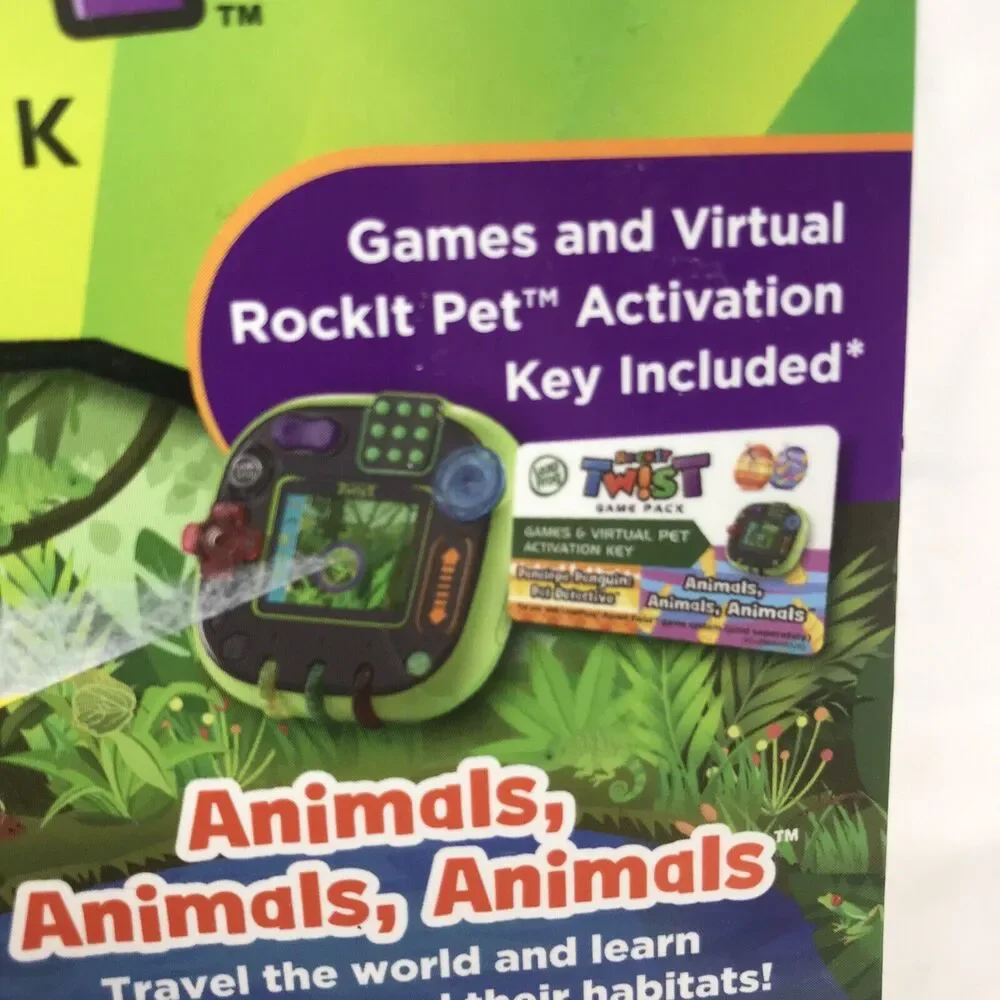 Rockit Twist game pack solve mysteries Pet Station LEAP FROG Rocket Eggs